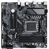GIGABYTE B650M D3HP Placa base - AMD Ryzen serie 9000, VRM de 5+2+2 fases, hasta 7600 MHz DDR5 (OC), 2xPCIe 4.0 M.2, LAN 2,5 GbE, USB 3.2 Gen 1 VRM de 5+2+2 fases, hasta 7600 MHz DDR5 (OC), 2xPCIe 4.0 M.2, LAN 2,5 GbE, USB 3.2 Gen 1, AMD, Zócalo AM5, AMD Ryzen 7000 Series, AMD Ryzen 8000 Series, AMD Ryzen 9000 Series, Zócalo AM5, DDR5-SDRAM, 256 GB