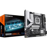 GIGABYTE B860M EAGLE V2 Placa base - Procesadores Intel Core Ultra Series, VRM de 6+1+2 fases, hasta 9066 MHz DDR5, 1x M.2 PCIe 5.0 + 1x M.2 PCIe 4.0, LAN 2.5 GbE, USB 3.2 Gen 1 VRM de 6+1+2 fases, hasta 9066 MHz DDR5, 1x M.2 PCIe 5.0 + 1x M.2 PCIe 4.0, LAN 2.5 GbE, USB 3.2 Gen 1, Intel, LGA 1851 (Socket V1), Intel Core Ultra (Series 2), LGA 1851, DDR5-SDRAM, 128 GB