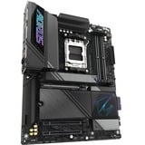 GIGABYTE X870E AORUS PRO Placa Base - Compatible con CPUs AMD Ryzen 9000, 16+2+2 fases VRM digitales, hasta 8000MHz DDR5 (OC), 3xPCIe 5.0 + 1xPCIe 4.0, Wi-Fi 7, LAN 2.5GbE, USB 4 negro, 16+2+2 fases VRM digitales, hasta 8000MHz DDR5 (OC), 3xPCIe 5.0 + 1xPCIe 4.0, Wi-Fi 7, LAN 2.5GbE, USB 4, AMD, Zócalo AM5, AMD Ryzen 7000 Series, AMD Ryzen 8000 Series, AMD Ryzen 9000 Series, Zócalo AM5, 256 GB, DDR5-SDRAM