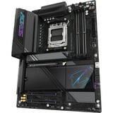 GIGABYTE X870E AORUS PRO Placa Base - Compatible con CPUs AMD Ryzen 9000, 16+2+2 fases VRM digitales, hasta 8000MHz DDR5 (OC), 3xPCIe 5.0 + 1xPCIe 4.0, Wi-Fi 7, LAN 2.5GbE, USB 4 negro, 16+2+2 fases VRM digitales, hasta 8000MHz DDR5 (OC), 3xPCIe 5.0 + 1xPCIe 4.0, Wi-Fi 7, LAN 2.5GbE, USB 4, AMD, Zócalo AM5, AMD Ryzen 7000 Series, AMD Ryzen 8000 Series, AMD Ryzen 9000 Series, Zócalo AM5, 256 GB, DDR5-SDRAM