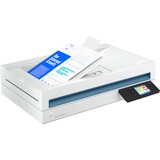 HP ScanJet Pro N4600 fnw1 Escáner de cama plana 1200 x 1200 DPI A5 Blanco, Escáner plano blanco, 216 x 356 mm, 1200 x 1200 DPI, 40 ppm, 40 ppm, 80 ipm, 80 ipm