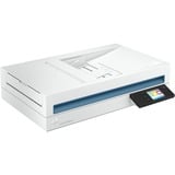 HP Scanjet Pro N4600 fnw1 Escáner plano y alimentador automático de documentos (ADF, Automatic Document Feeder) 1200 x 1200 DPI A5 Blanco blanco, 216 x 356 mm, 1200 x 1200 DPI, 40 ppm, 40 ppm, 80 ipm, 80 ipm