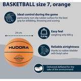HUDORA Basketball Set Slam It, Cesta de baloncesto 