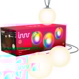 INNR Pack de 3 luces globulares inteligentes para exteriores de color, Luz de LED 