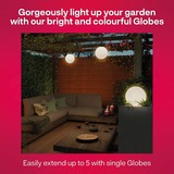 INNR Pack de 3 luces globulares inteligentes para exteriores de color, Luz de LED 