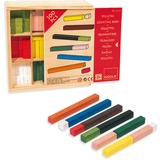 Jumbo Regletas 10 X 10. Bolsa Individual, Juego educativo Goula Regletas 10 X 10. Bolsa Individual, 3 año(s), Madera, Multicolor