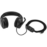 Kensington Auriculares supraaurales USB-C H1000, Auriculares con micrófono negro, Alámbrico, Llamadas/Música, 20 - 20000 Hz, 190 g, Auriculares, Negro