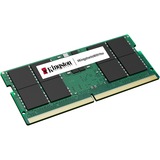 Kingston ValueRAM módulo de memoria 16 GB 1 x 16 GB DDR5 5600 MT/s, Memoria RAM verde, 16 GB, 1 x 16 GB, DDR5, 262-pin SO-DIMM