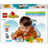 LEGO Familias de la Fauna Salvaje: Pingüinos y Leones, Juegos de construcción Juego de construcción, 2 año(s), Plástico, 10 pieza(s), 179 g