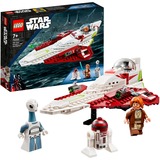 LEGO Star Wars 75333 Caza Estelar Jedi de Obi-Wan Kenobi, Juguete de Construcción, Juegos de construcción Juguete de Construcción, Juego de construcción, 7 año(s), Plástico, 282 pieza(s), 385 g