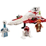 LEGO Star Wars 75333 Caza Estelar Jedi de Obi-Wan Kenobi, Juguete de Construcción, Juegos de construcción Juguete de Construcción, Juego de construcción, 7 año(s), Plástico, 282 pieza(s), 385 g