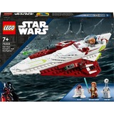 LEGO Star Wars 75333 Caza Estelar Jedi de Obi-Wan Kenobi, Juguete de Construcción, Juegos de construcción Juguete de Construcción, Juego de construcción, 7 año(s), Plástico, 282 pieza(s), 385 g