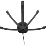 Logitech 981-000589 auricular y casco Auriculares Alámbrico Diadema Oficina/Centro de llamadas Negro, Auriculares con micrófono negro, Alámbrico, Oficina/Centro de llamadas, 20 - 20000 Hz, 80 g, Auriculares, Negro