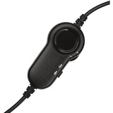 Logitech H150 Auriculares Alámbrico Diadema Oficina/Centro de llamadas Negro, Auriculares con micrófono negro, Alámbrico, Oficina/Centro de llamadas, 20 - 20000 Hz, 80 g, Auriculares, Negro