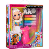 MGA Entertainment Rainbow High Air Brush & Create Fashion Dolls - Purple Eyes, Muñecos Rainbow High Air Brush & Create Fashion Dolls - Purple Eyes, Muñeca fashion, Femenino, 4 año(s), Niño/niña, Multicolor