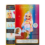 MGA Entertainment Rainbow High Air Brush & Create Fashion Dolls - Purple Eyes, Muñecos Rainbow High Air Brush & Create Fashion Dolls - Purple Eyes, Muñeca fashion, Femenino, 4 año(s), Niño/niña, Multicolor