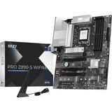 MSI PRO Z890-S WIFI6E, Placa base negro/Plateado