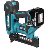 Makita Grapadora a batería DST630Z, 18 voltios, Engrapadora eléctrica azul/Negro