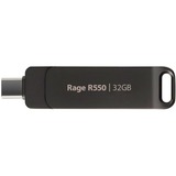 Patriot Rage R550 32GB, Lápiz USB negro