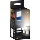 Philips Hue White Ambiance GU10 Pack doble de spots inteligentes, Lámpara LED 