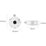 Reolink Caja de conexión D20, Caja de conexiones blanco