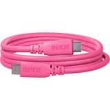 Rode Microphones Cable USB 3.2 Gen1 SC27-P pink, conector USB-C > conector USB-C rosa neón