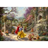 Schmidt Spiele Thomas Kinkade Studios: Painter of Light - Disney Blancanieves - Baile con el Príncipe, Puzzle 