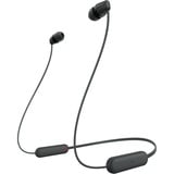 Sony WI-C100 Auriculares Inalámbrico Dentro de oído Llamadas/Música Bluetooth Negro negro, Inalámbrico, Llamadas/Música, 20 - 20000 Hz, 20 g, Auriculares, Negro