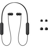 Sony WI-C100 Auriculares Inalámbrico Dentro de oído Llamadas/Música Bluetooth Negro negro, Inalámbrico, Llamadas/Música, 20 - 20000 Hz, 20 g, Auriculares, Negro
