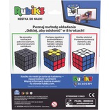 Spin Master Rubik's Coach Cube, Cubo de 3 x 3 para aprender a resolver cubos de Rubik, con calcomanías, una guía y vídeos | Cubo antiestrés | Cubo de juguete para adultos y niños a partir de 8 años, Juego de destreza Rubik’s Coach Cube, Cubo de 3 x 3 para aprender a resolver cubos de Rubik, con calcomanías, una guía y vídeos | Cubo antiestrés | Cubo de juguete para adultos y niños a partir de 8 años, Cubo de Rubik, 8 año(s)