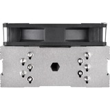 Thermaltake UX 210 ARGB Procesador Enfriador 12 cm Negro, Blanco, Disipador de CPU Enfriador, 12 cm, 600 RPM, 2000 RPM, 34,3 dB, 72,3 cfm