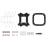 Thermaltake UX 210 ARGB Procesador Enfriador 12 cm Negro, Blanco, Disipador de CPU Enfriador, 12 cm, 600 RPM, 2000 RPM, 34,3 dB, 72,3 cfm