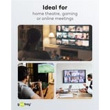 goobay Caja conmutadora HDMI manual 2 a 1 (4K @ 60Hz), Conmutador HDMI negro/Plateado