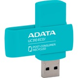 ADATA UC310E-64G-RGN, Lápiz USB verde