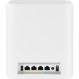 ASUS ZenWiFi BT8 Tribanda (2.4 GHz / 5 GHz / 6 GHz) Wi-Fi 7 (802.11be) Blanco 3 Interno, Router blanco, Blanco, Interno, Enrutador de malla, Poder, Tribanda (2.4 GHz / 5 GHz / 6 GHz), Wi-Fi 7 (802.11be)