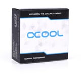 Alphacool Carámbano 16mm acoplamiento giratorio G1/4 macho a G1/4 hembra, Conexión negro