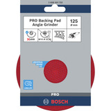 Bosch 2 608 601 722 accesorio para amoladora angular Almohadilla de apoyo, Plato lijador Almohadilla de apoyo, 12,5 cm, Bosch, Negro, 12250 RPM, Plástico