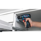 Bosch GSR 10,8-2-LI Professional Sin llave Negro, Azul, Rojo, Taladro/destornillador azul/Negro, 8-2-LI Professional, Taladro de pistola, Sin llave, Negro, Azul, Rojo, 1 cm, 1,9 cm, 1 cm