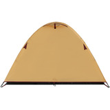 Coleman Darwin 3 Plus Summer, Tienda de campaña beige/Rojo oscuro