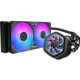 Cooler Master MasterLiquid 240 Atmos II VRM Fan ARGB, Refrigeración por agua negro