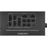 Corsair CORSAIR RM1000x Shift, Fuente de alimentación de PC negro