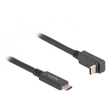 DeLOCK Cable USB 3.2 Gen 2, conector USB-C > conector USB-C negro