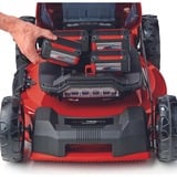 EINHELL Cortacésped profesional a batería GP-CM 36/52 S Li BL, 36 Voltios (2x18 Voltios) rojo/Negro