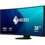EIZO FlexScan EV3895-BK pantalla para PC 95,2 cm (37.5") 3840 x 1600 Pixeles UltraWide Quad HD+ LCD Negro, Monitor LED negro, 95,2 cm (37.5"), 3840 x 1600 Pixeles, UltraWide Quad HD+, LCD, 5 ms, Negro