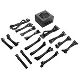 Fortron VITA GM 650W, Fuente de alimentación de PC negro, 650 W, 100 - 240 V, 50/60 Hz, 8-4 A, Activo, 100 W