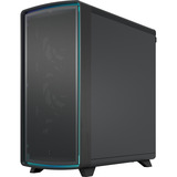 Fractal Design Summit Ambience Blackout TG Light Tint, Cajas de torre negro/Madera