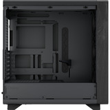 Fractal Design Summit Ambience Blackout TG Light Tint, Cajas de torre negro/Madera