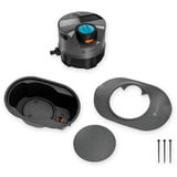 GARDENA Sistema de riego Pipeline AquaPrecise, subterráneo, Sistemas de riego gris/Turquesa