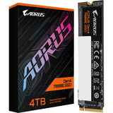 GIGABYTE AORUS Gen4 7000E SSD 4TB, Unidad de estado sólido negro