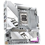 GIGABYTE B850M AORUS ELITE WIFI6E ICE Placa Base - Procesadores AMD Ryzen Serie 9000, 12+2+1 fases VRM digitales, hasta 8200MHz DDR5 (OC), 1xPCIe 5.0 + 1xPCIe 4.0 M.2, LAN 2.5, WIFI 7, USB 3.2 Gen 2 plateado/blanco, 12+2+1 fases VRM digitales, hasta 8200MHz DDR5 (OC), 1xPCIe 5.0 + 1xPCIe 4.0 M.2, LAN 2.5, WIFI 7, USB 3.2 Gen 2, AMD, Zócalo AM5, AMD Ryzen 7000 Series, AMD Ryzen 8000 Series, AMD Ryzen 9000 Series, Zócalo AM5, DDR5-SDRAM, 256 GB